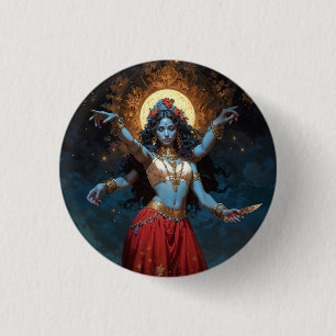 Divine Kali 3 Cm Round Badge