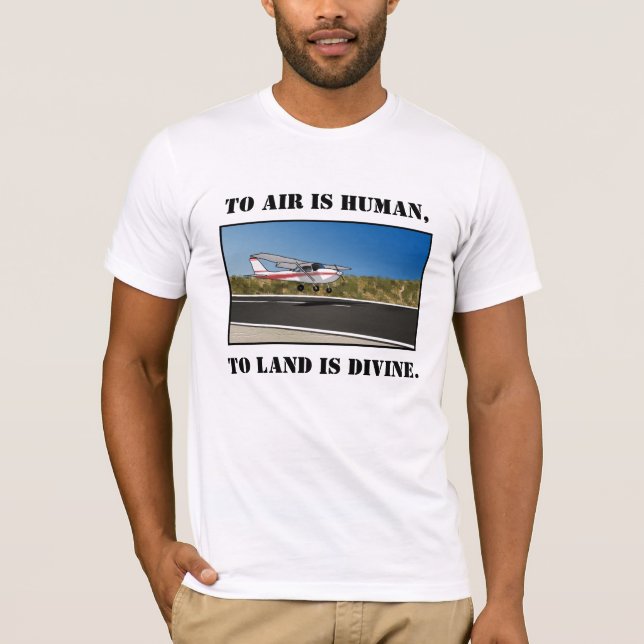 Divine Landing T-Shirt (Front)