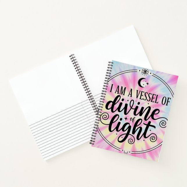 Divine Light Astrological Zodiac Notebook (Inside)