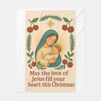 Divine Love Christmas Blanket – Baby Jesus