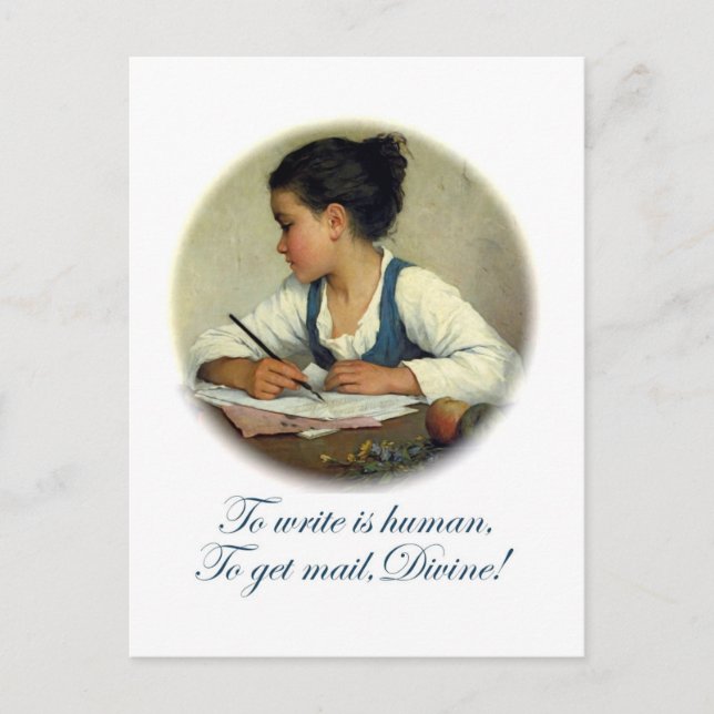 Divine Mail Postcard (Front)