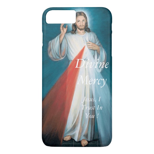 Divine Mercy Case-Mate iPhone Case (Back)