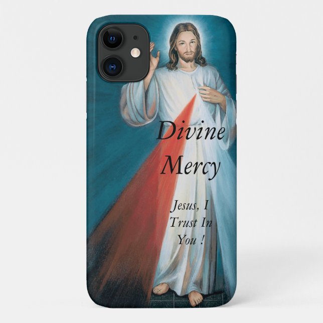 Divine Mercy Case-Mate iPhone Case (Back)