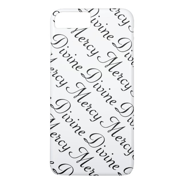 Divine Mercy Case-Mate iPhone Case (Back)