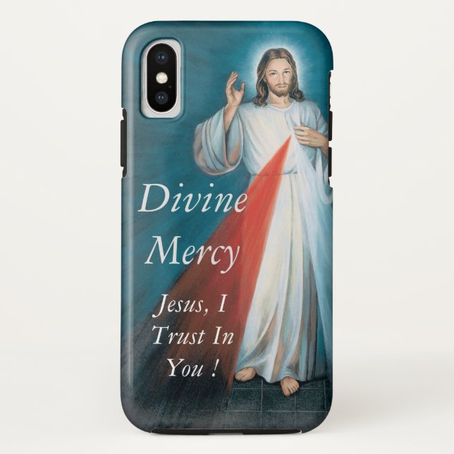 Divine Mercy Case-Mate iPhone Case (Back)