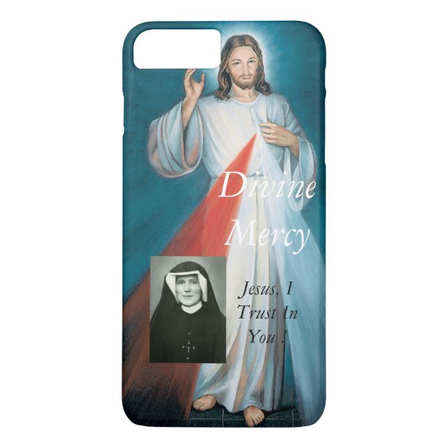 Divine Mercy Case-Mate iPhone Case (Back)