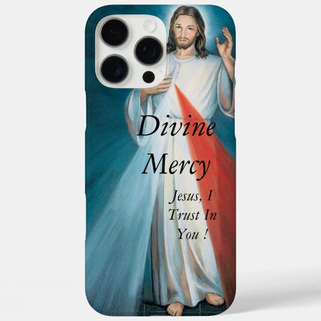 Divine Mercy Case-Mate iPhone Case (Back)