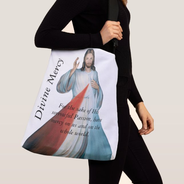 divine mercy crossbody bag (Close Up)