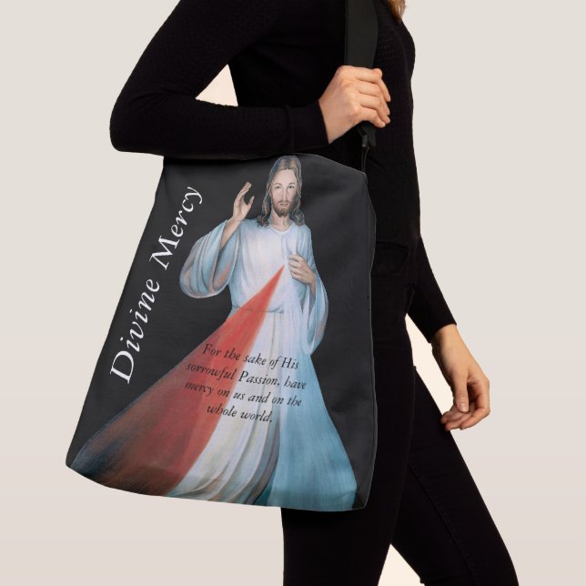divine mercy crossbody bag (Close Up)