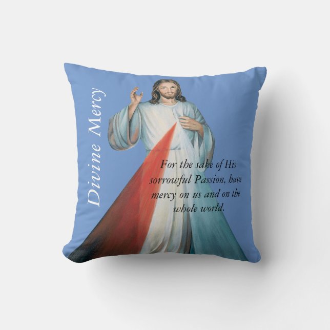 divine mercy cushion (Front)
