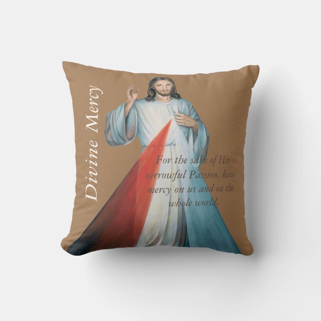 divine mercy cushion (Front)