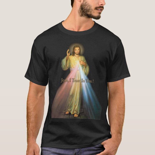 Divine Mercy Devotional Image T-Shirt (Front)