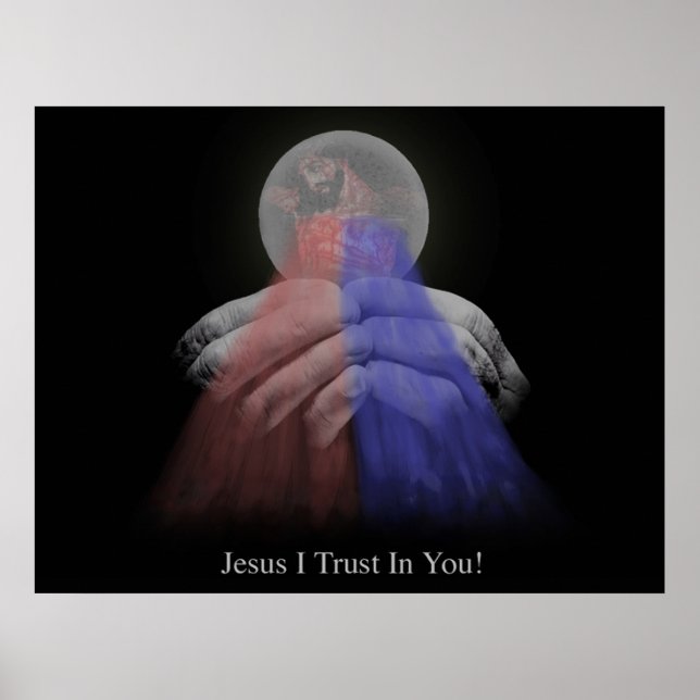 Divine MErcy Eucharist Poster (Front)