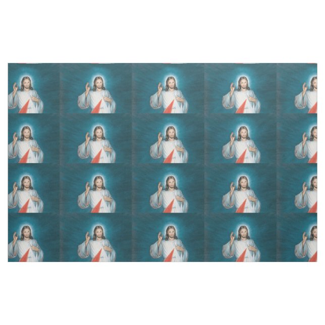 Divine Mercy Fabric (Yard)