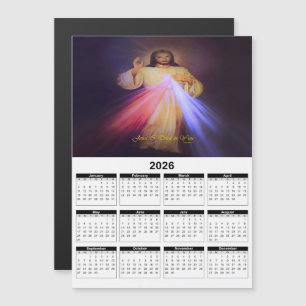 Divine Mercy Gold 2026 Annual Calendar