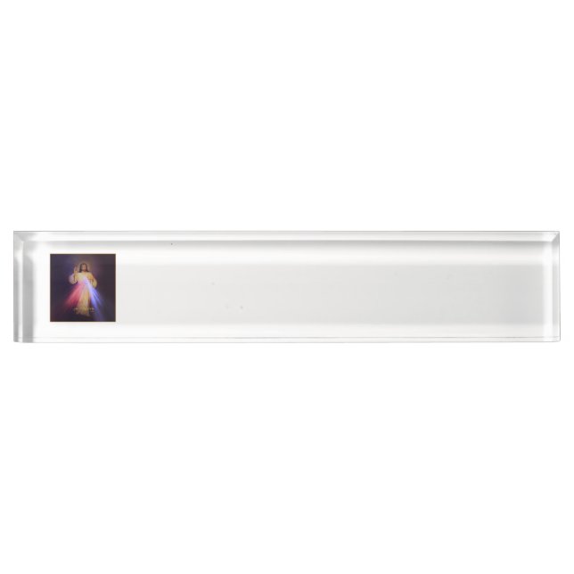 Divine Mercy Gold Nameplate (Front)