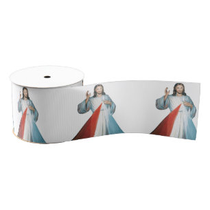 Divine Mercy Grosgrain Ribbon