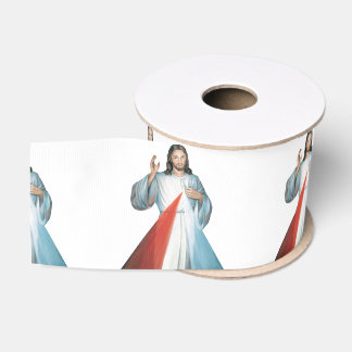 Divine Mercy Grosgrain Ribbon