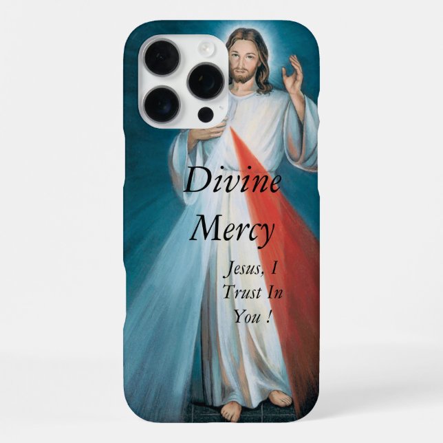 Divine Mercy iPhone Case (Back)