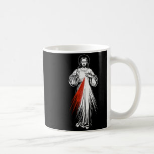 Divine Mercy Jesus Catholic Faith Sacred Image Coffee Mug