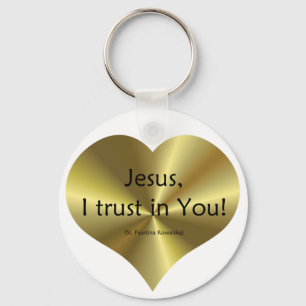 Divine Mercy: Jesus I trust in You Key Ring