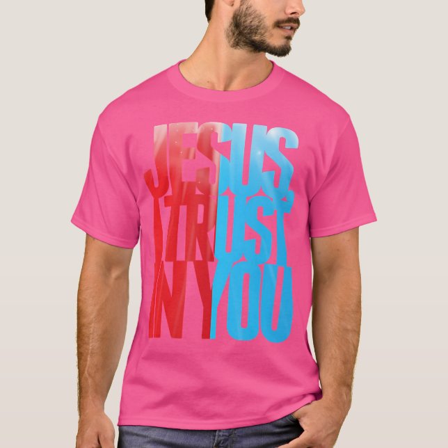 Divine Mercy Jesus I Trust In You St Faustina Cath T-Shirt (Front)