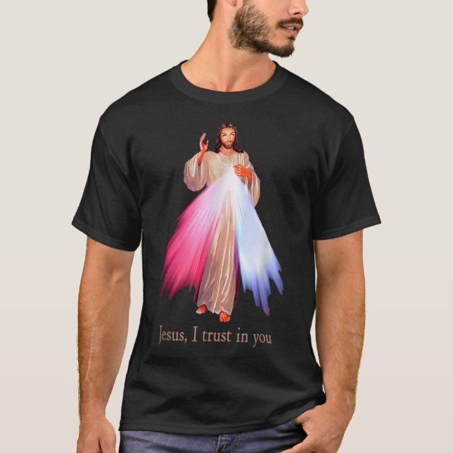 Divine Mercy Jesus I trust in You T-Shirt (Front)