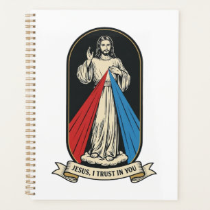Divine Mercy Jesus Vintage Planner