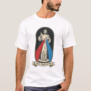 Divine Mercy Jesus Vintage T-Shirt