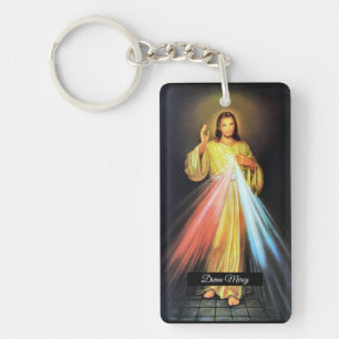 Divine Mercy Key Ring