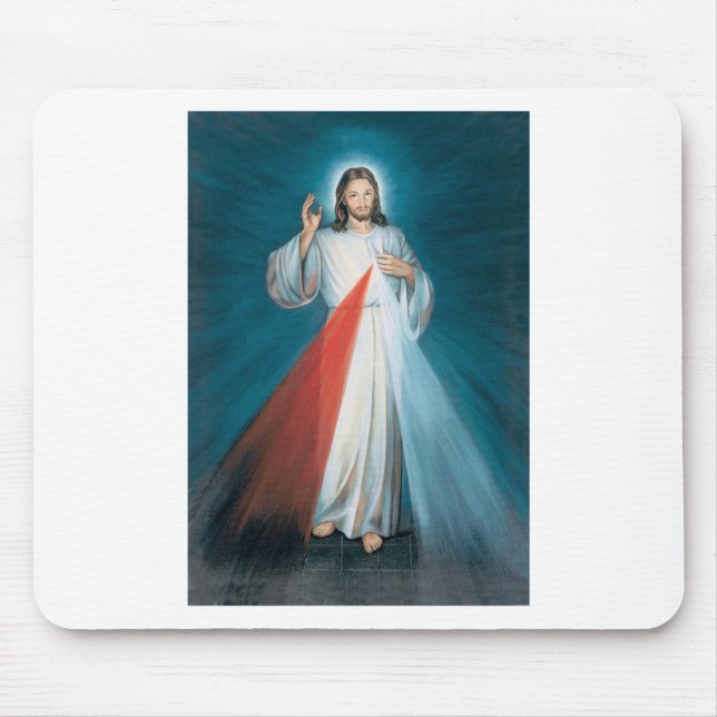 divine mercy mouse mat (Front)