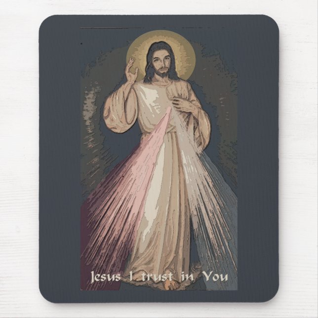 Divine Mercy Mouse Mat (Front)