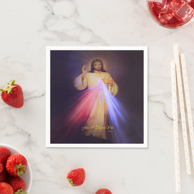 Divine Mercy Napkin (Insitu)