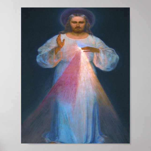 Divine Mercy Original By Kazimirowski Poster (Front)