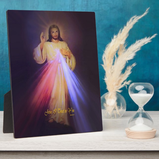 Divine Mercy Plaque (Side)