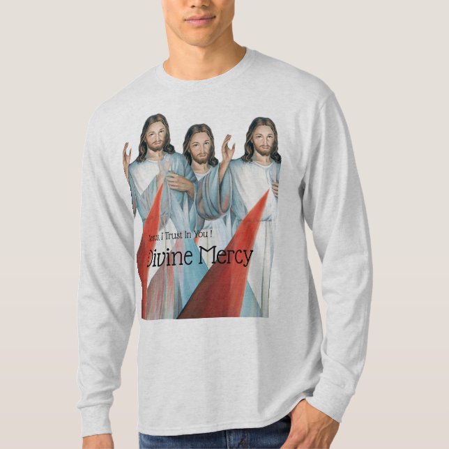 Divine Mercy Trinity T-Shirt (Front)
