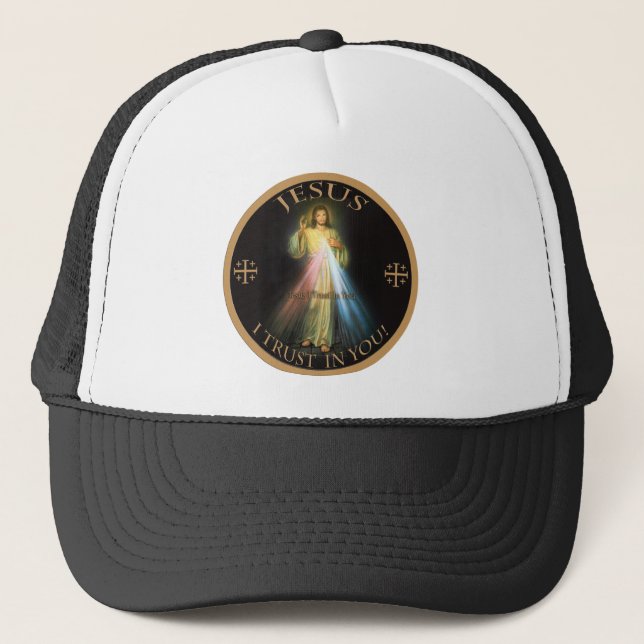 DIVINE MERCY TRUCKER HAT (Front)