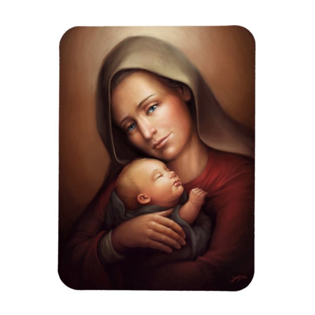 Divine Motherhood Magnet (Vertical)