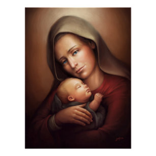 Divine Motherhood Poster