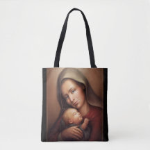 Divine Motherhood Tote Bag