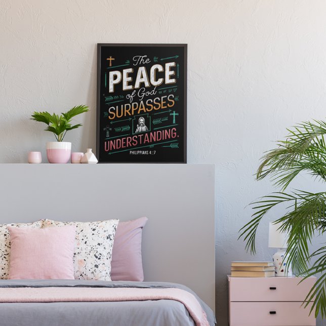 Divine Peace Graphic Poster (Creator Uploaded)