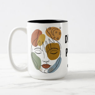 DIVINE PEACE Two-Tone COFFEE MUG