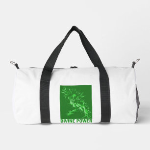 Divine Power Design Anime Workout - Energy Fitness Duffle Bag