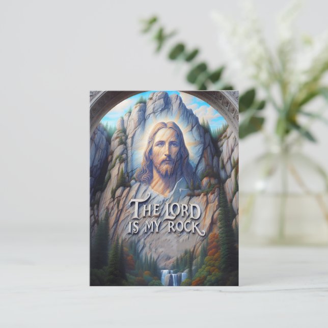 Divine Presence Among the Mountains Postcard (Standing Front)
