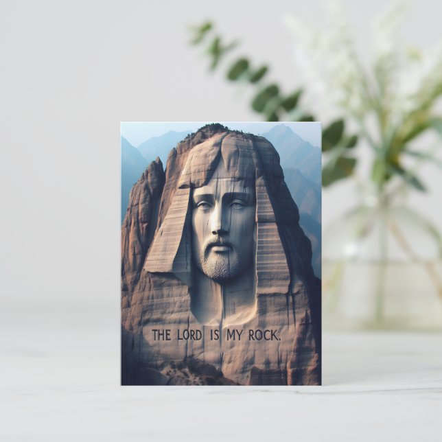 Divine Presence Among the Mountains Postcard (Standing Front)
