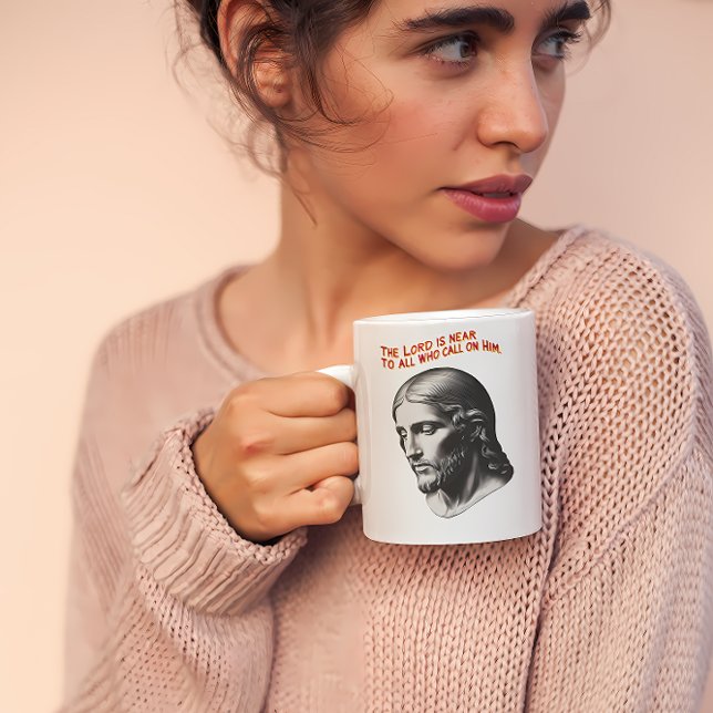 Divine Presence: The Lord Is Near Coffee Mug (Creator Uploaded)