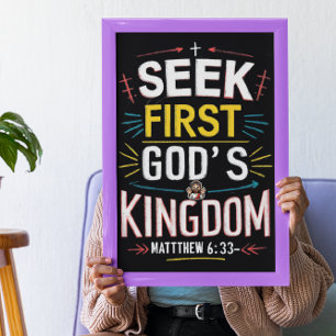 Divine Quest: Pursuing Gods Kingdom Poster