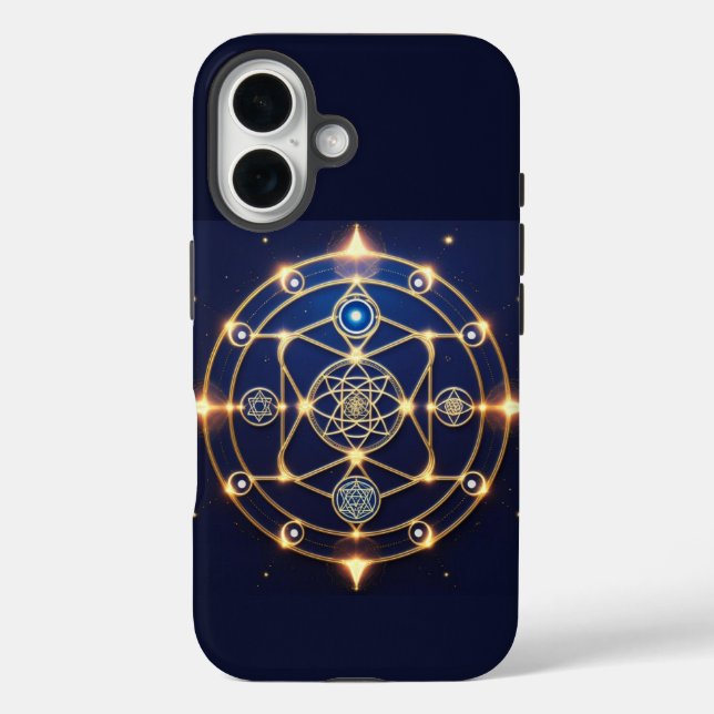 Divine Radiance – 5: Illuminated Universal Energy Case-Mate iPhone Case (Back)