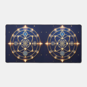 Divine Radiance – 5: Illuminated Universal Energy Desk Mat
