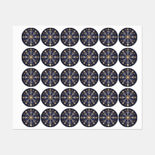 Divine Radiance – Golden Mandala of Awakening